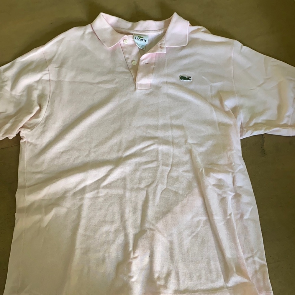 Lacoste Pink Polo